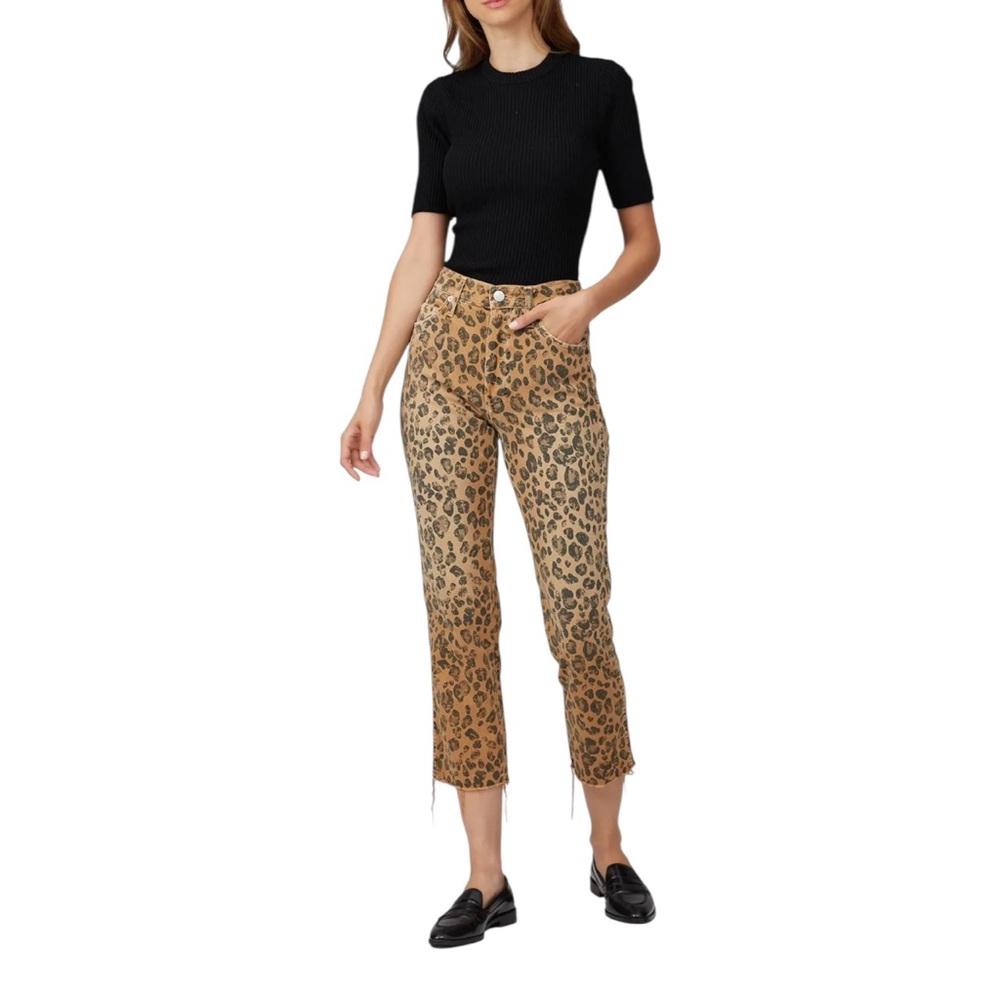 AMO Leopard‎ Lover Boy High Rise Jeans 25